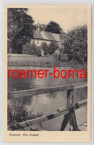 72932 Ak Harpstedt alter Burghof 1953