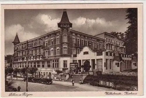 60382 Ak Sellin auf Rügen Wilhelmstrasse Kurhaus um 1930