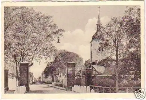 28275 Ak Loitz in Vorpommern Marktstraße um 1940