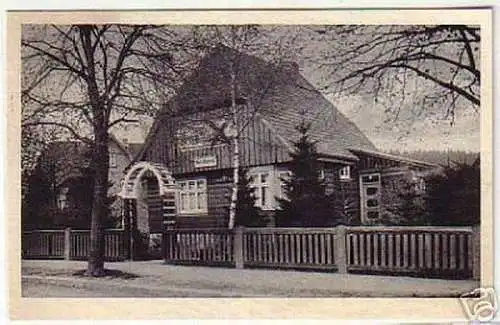 10833 Ak Braunlage / Harz Haus Sandvoss 1940