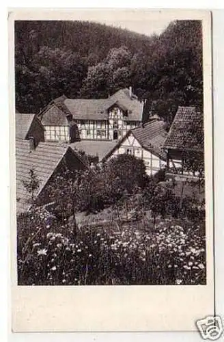 32579 Ak Gasthaus Jütte, Bremke bei Göttingen 1954