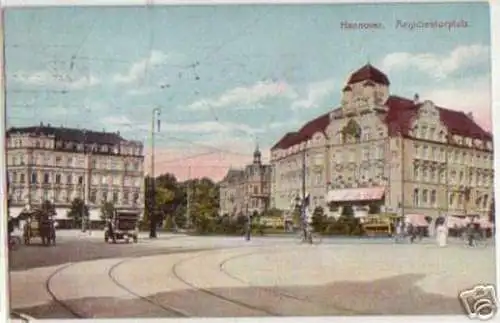 13056 Ak Hannover Aegidientorplatz Verkehr 1914