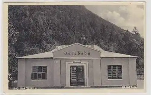 44683 Ak Bad Harzburg im Harz Bergbahn 1930