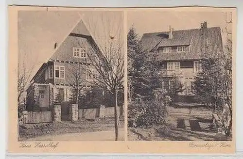 58580 Mehrbild Ak Braunlage harz Haus Hasselhof 1936