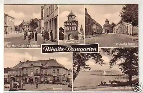 24322 Mehrbild Ak Ribnitz Damgarten um 1960