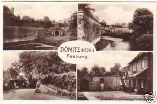 27301 Mehrbild Ak Dömitz in Mecklenburg Festung 1933