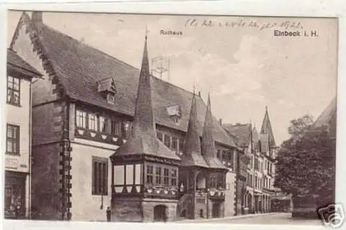 04893 Ak Einbeck in Niedersachsen Rathaus um 1930