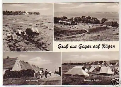 06841 Mehrbild Ak Gruß aus Gager auf Rügen 1968