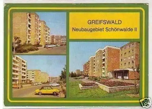 29771 Ak Greifswald Neubaugebiet Schönwalde II 1984