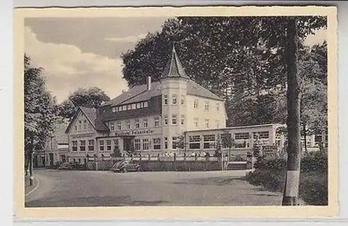 64111 Ak Waldhotel Felsenkeller Iburg 1952