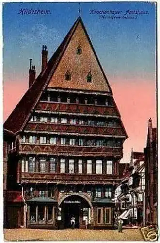 27757 Ak Hildesheim Knochenhauer Amtshaus um 1910