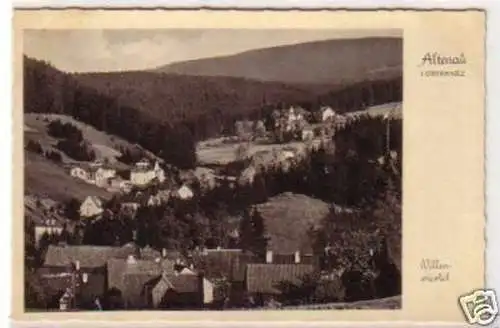 29356 Ak Altenau i. Oberharz Villenviertel um 1920