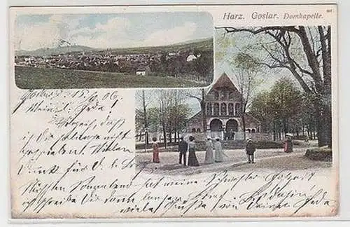 29795 Mehrbild Ak Goslar Harz Domkapelle 1906