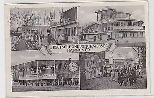 61865 Mehrbild Ak Hannover Deutsche Industrie Messe 1951