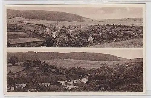 64930 Mehrbild Ak Willensen am Harz Bahnstation Gittelde 1937