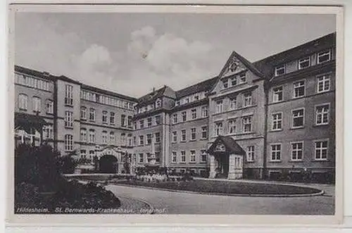 43887 Ak Hildesheim St. Bernwards Krankenhaus Innenhof 1940