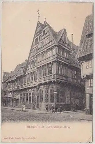 37475 Ak Hildesheim altdeutsches Haus um 1900