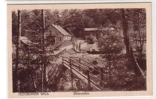 19568 Ak Teutoburger Wald Silbermühle um 1930