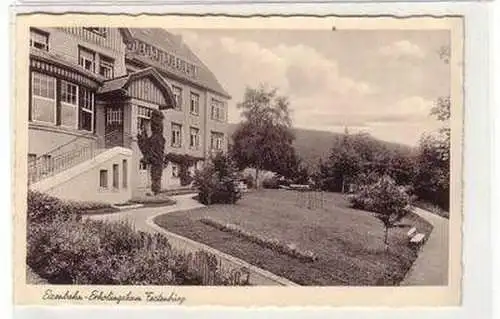 53069 Ak Eisenbahn Erholungsheim Festenburg im Harz 1937