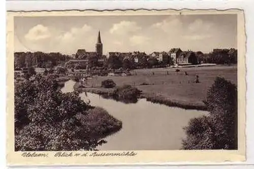 52281 Ak Uelzen Blick v.d. Aussenmühle 1937