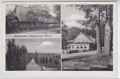 44216 Mehrbild Ak Walsrode Lüneburger Heide 1956