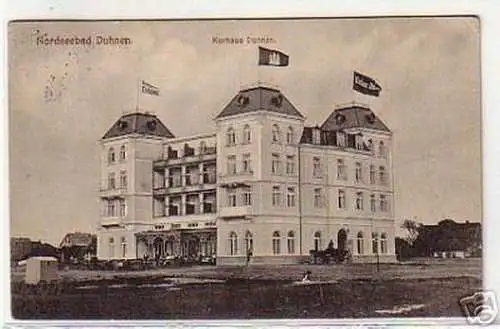 07205 Ak Nordseebad Duhnen Kurhaus Duhnen 1913