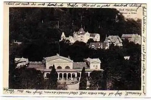 38857 Ak Bad Harzburg Kurhaus und Villen 1915