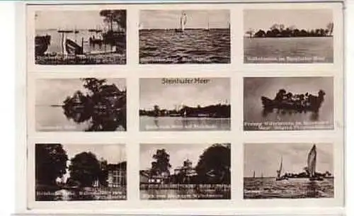 38497 Mehrbild Ak Steinhuder Meer 1934