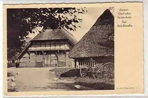 41611 Feldpost Ak Bad Zwischenahn Bauernhaus 1943