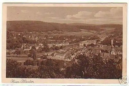 10631 Ak Hann.-Münden Totalansicht 1923