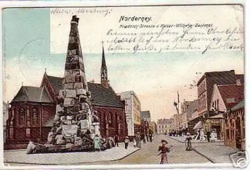 09935 Ak Norderney Friedrich Strasse 1904