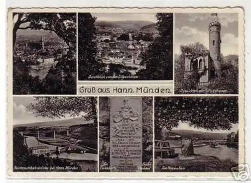 10954 Mehrbild Ak Gruss aus Hann.-Münden um 1940