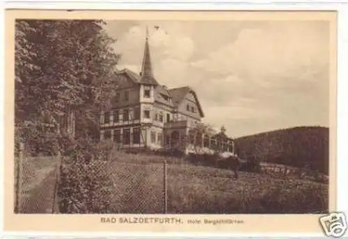 20918 Ak Bad Salzdetfurth Hotel Bergschlößchen 1915