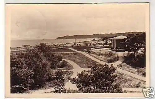 15990 Ak Baabe auf Rügen Strandansicht 1960