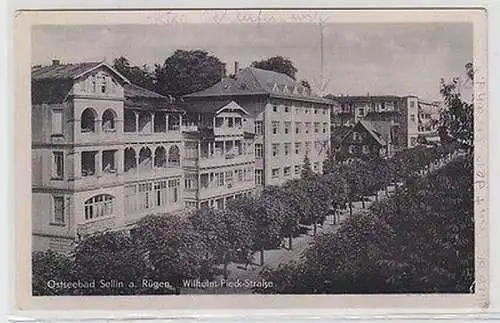 62735 Ak Ostseebad Sellin auf Rügen Wilhelm-Pieck-Straße 1955