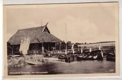 46978 Ak Ostseebad Zinnowitz am Achterwasser um 1950