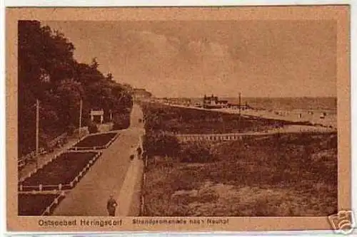 08720 Ak Ostseebad Heringsdorf Strandpromenade 1924