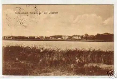 08881 Ak Ostseebad "Kölpinsee" auf Usedom 1922