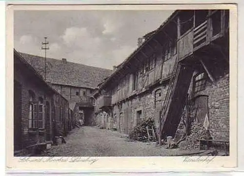 17570 Ak Sol- und Moorbad Lüneburg Visculenhof um 1940