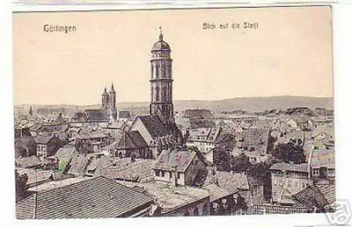 06545 Ak Göttingen Blick auf die Stadt um 1930