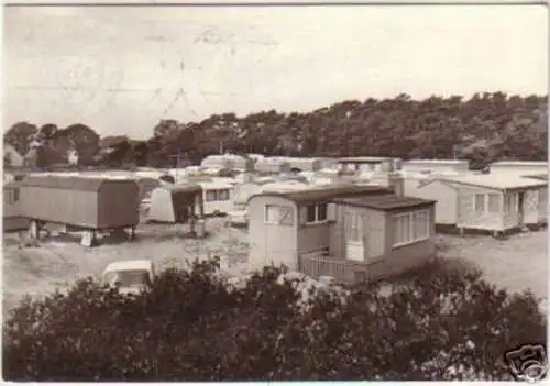 11826 Ak Thiessow Rügen Campingplatz für Betriebe 1978