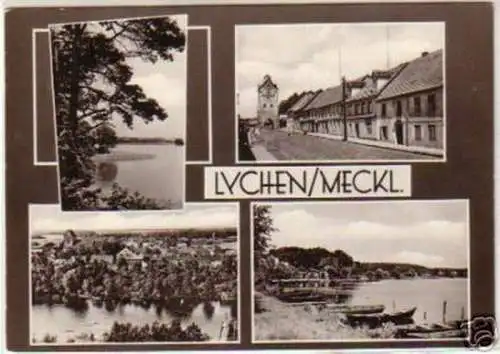 12087 Mehrbild Ak Lychen in Mecklenburg 1967