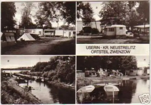 11879 Mehrbild Ak Userin Kreis Neustrelitz 1986