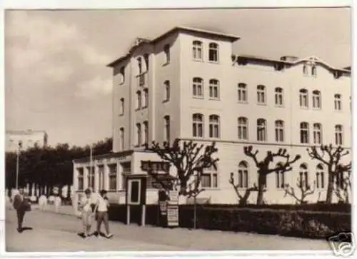 12798 Ak Warnemünde FDGB Erholungsheim 1964