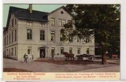 46244 Ak Einsiedel Gasthof Kaiserhof 1912