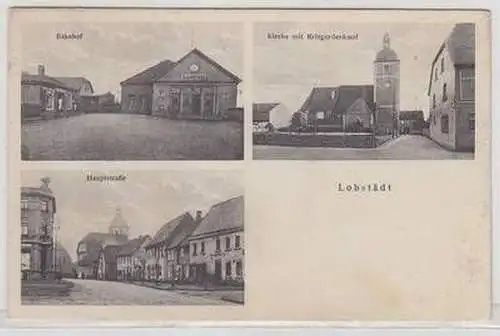 25734 Mehrbild Ak Lobstädt Bahnhof usw. 1929