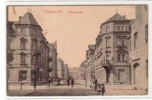 55488 Ak Meissen-R. Kaiserstrasse 1909