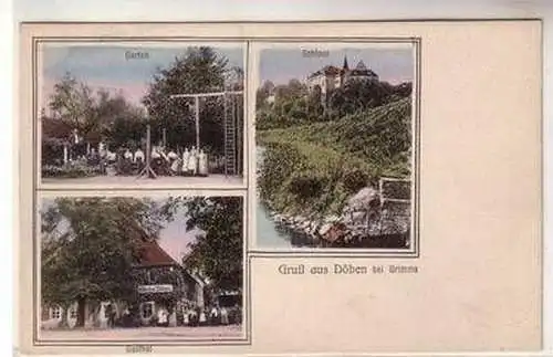 56774 Mehrbild Ak Gruß aus Döben bei Grimma um 1910