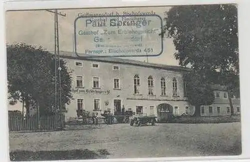 46093 Ak Geißmannsdorf bei Bischofswerda Gasthof um 1930