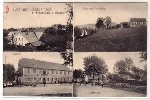 53237 Mehrbild-Ak Gruß aus Kleinbobritzsch b. Frauenstein im Erzgeb. 1900